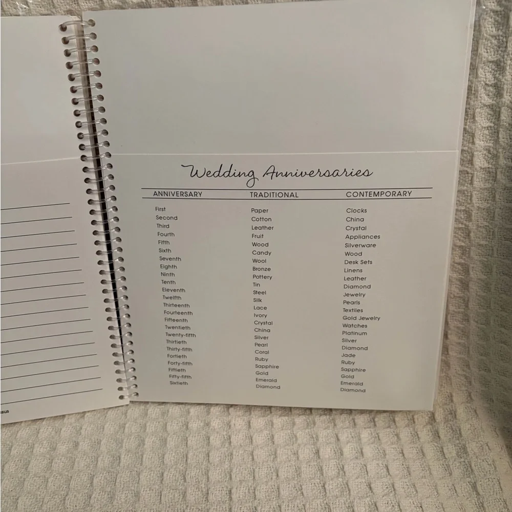 Hallmark Floral 12 Month Greeting Card Organizer With 5 Free Cards